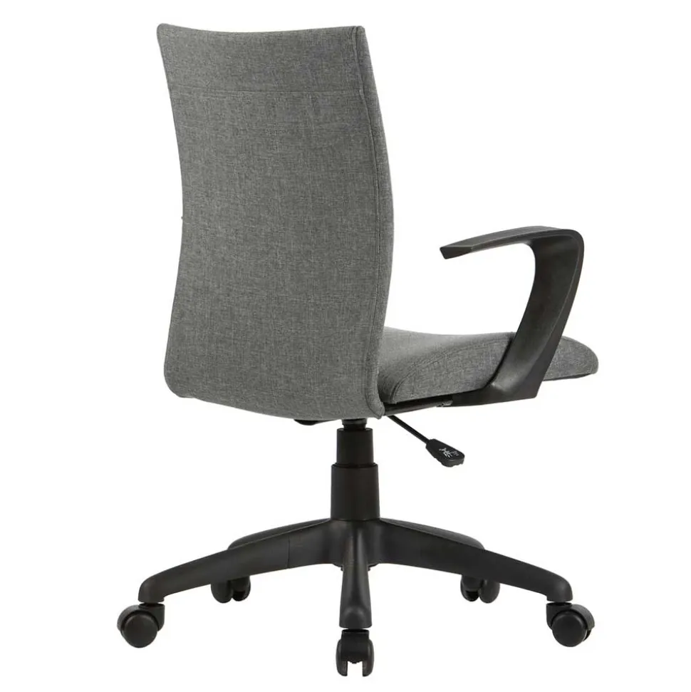 Bürostuhl in Grau mit Armlehnen - Lucasz