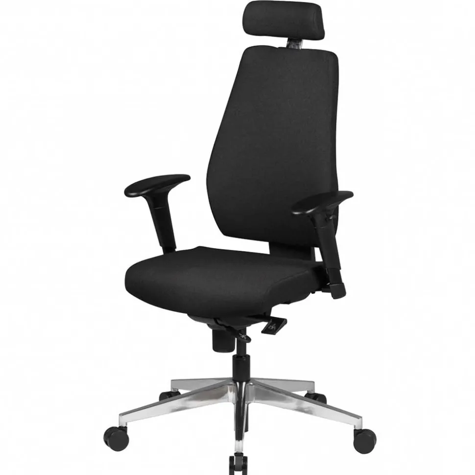 Bürostuhl mit Kopfstütze und verstellbaren Armlehnen - Rodiccar