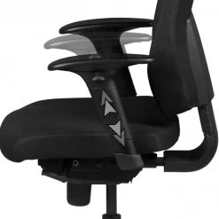 Bürostuhl mit Kopfstütze und verstellbaren Armlehnen - Rodiccar