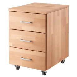 Buchenholz Schreibtisch höhenverstellbar per Raster - Bash