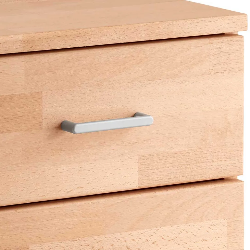 Buchenholz Schreibtisch höhenverstellbar per Raster - Bash