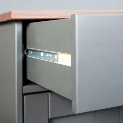 Buffetschrank in Grau & Braun - Nepplan