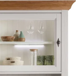 Buffetschrank in Weiß & Eichefarben - Henry