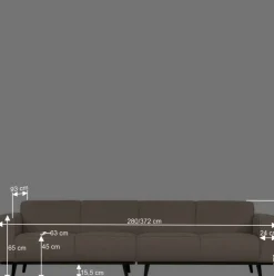 Buklee Wohnzimmercouch in Bernstein - Benicyo