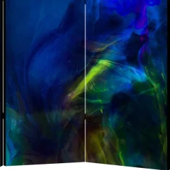 Bunter Paravent aus fünf Elementen - Brozana