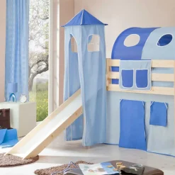 Burg Hochbett Omy mit Rutsche