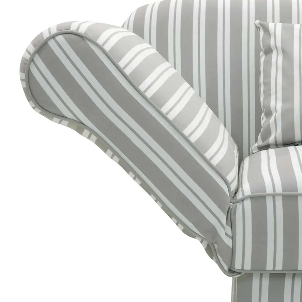 Chaiselongue mit Streifenmuster - Texicano