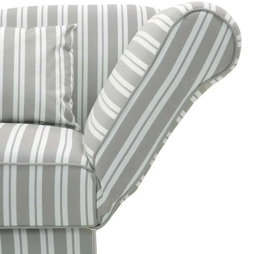 Chaiselongue mit Streifenmuster - Texicano