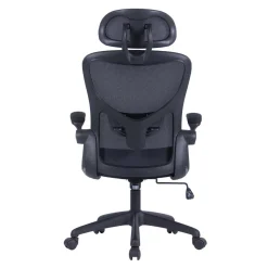 Chefsessel mit Kopfstütze in Schwarz - Geritts