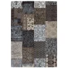 Chenille Teppich mit Muster Patchwork - Lucelo