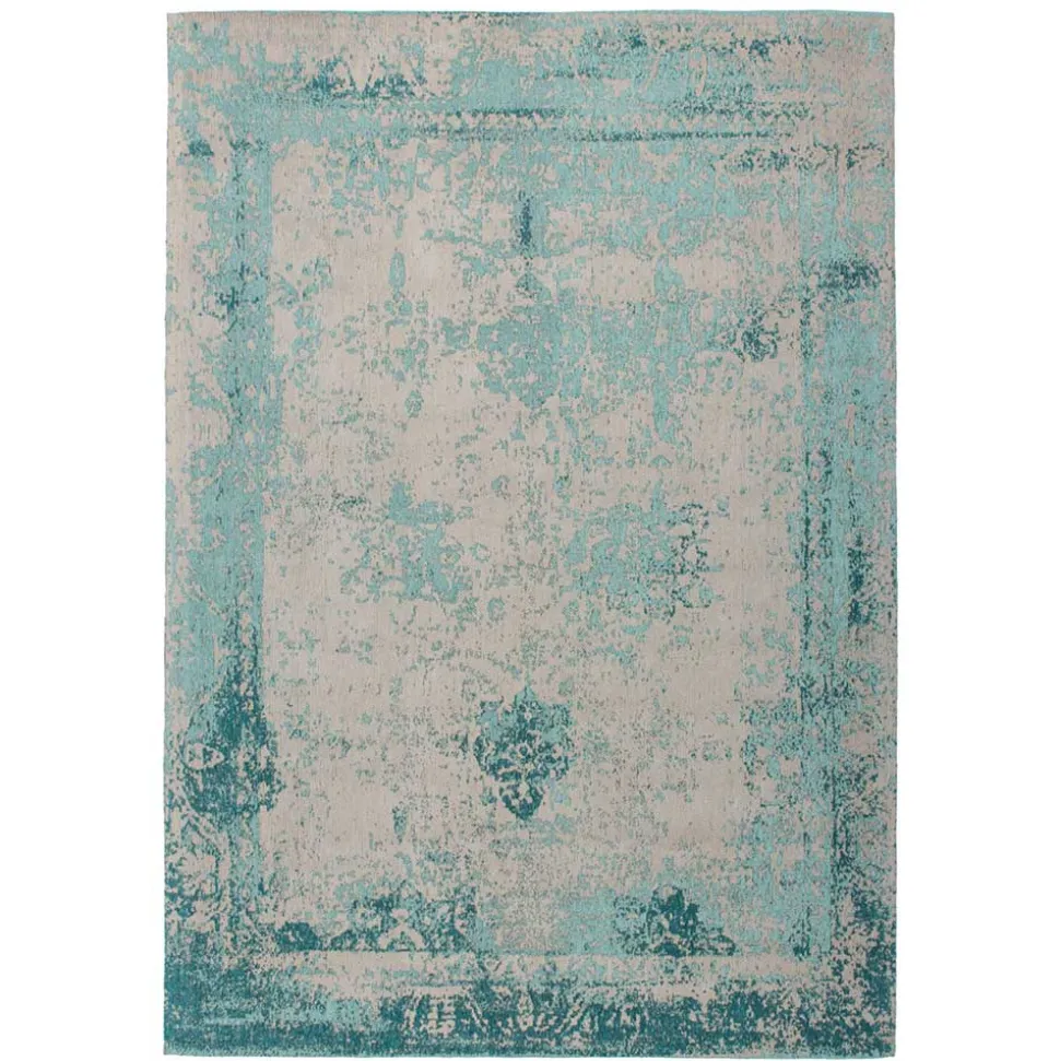 Chenille Teppich mit Orient Muster verwaschen - Caruna