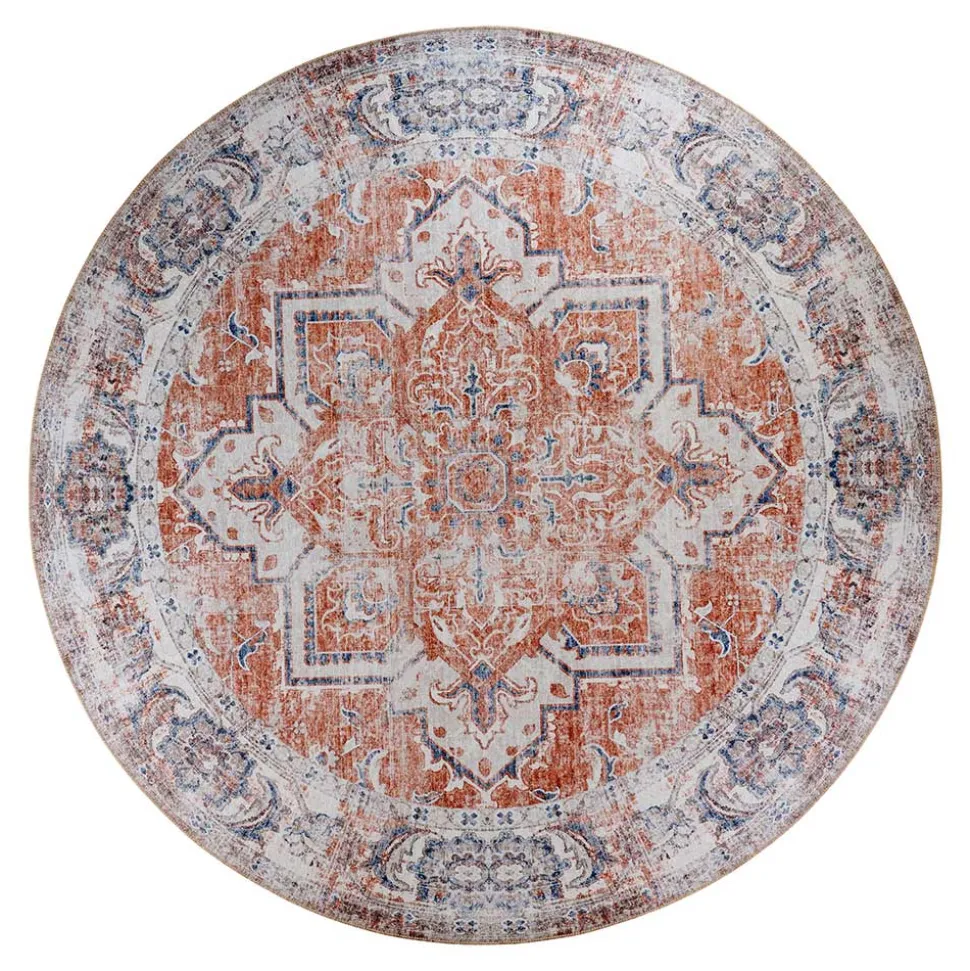 Chenille Teppich mit Ornament Muster - Chaleur