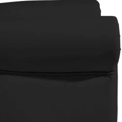 Chesterfield Polstersessel in Schwarz Kunstleder - Centurion