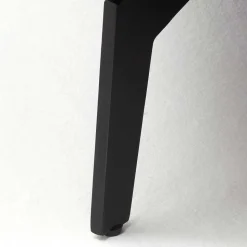 Chesterfield Samtbett in Anthrazit - Satos