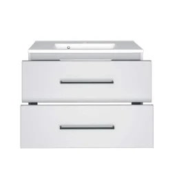 80cm Bad Waschplatz in Weiß - Maney