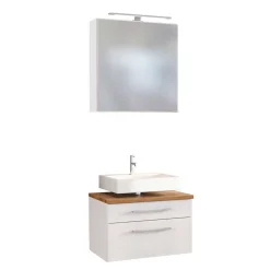 60cm Beckenschrank für die Wand - Enwicos (zweiteilig)