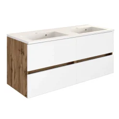 120cm breiter Bad Waschplatz für zwei Personen - Maklesa