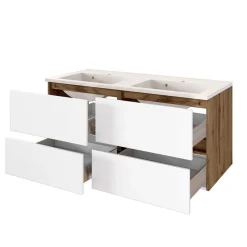 120cm breiter Bad Waschplatz für zwei Personen - Maklesa