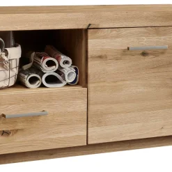 170cm breites TV Board aus geölter Wildeiche - Loitons