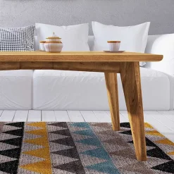 48cm hoher Holz Couchtisch aus Wildeiche - Eavy