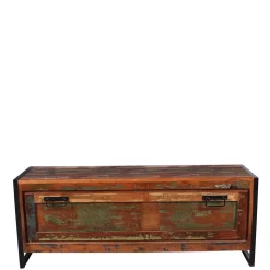 50cm hoher Schuhschrank im Shabby Chic - Ensley