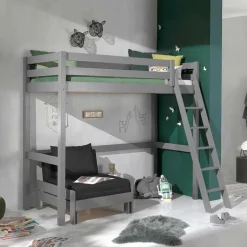 190cm hohes Hochbett & Schlafsessel Set - Manitoba (zweiteilig)