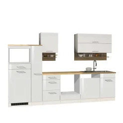 310cm Küche Zeile ohne E-Geräte - Cuneo (zehnteilig)