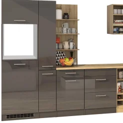 340cm Küchenschränke & Regale - Bozenia (zehnteilig)