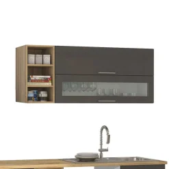 340cm Küchenschränke & Regale - Bozenia (zehnteilig)