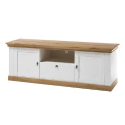 367cm Landhaus Anbauwand Set - Diatara (vierteilig)