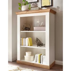 356cm Landhaus Wohnwand Set - Diatara (dreiteilig)