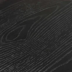 120cm runder Küchentisch in Schwarz - Alberus