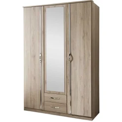 135cm Schlafzimmer Schrank in Eiche San Remo - Lagunara
