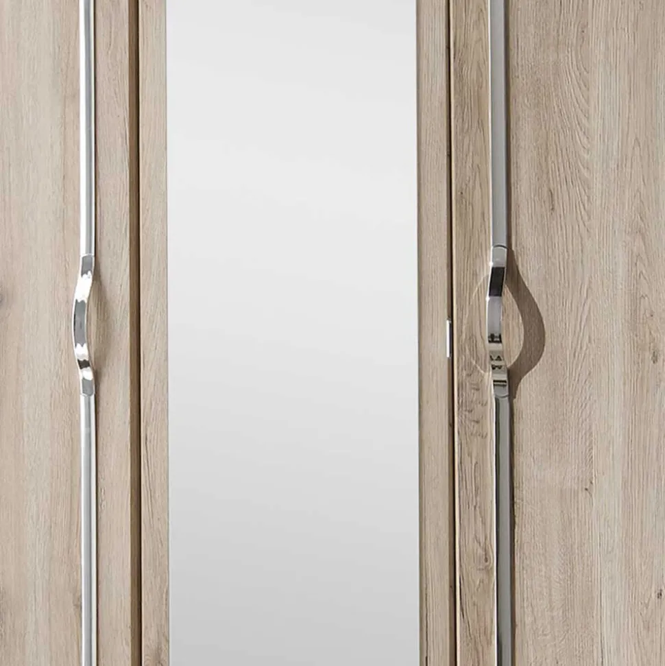 135cm Schlafzimmer Schrank in Eiche San Remo - Lagunara