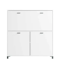 Computer Schrank in Weiß - Darpanos