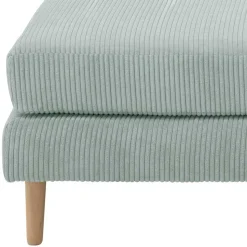 Cord Couchhocker in Silbergrau - Sectian