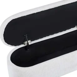 Cord Polsterbank mit Stauraum Truhe - Donostia