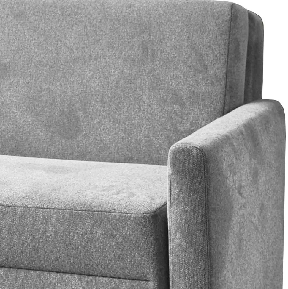 Couch mit Faltmechanik - Bettfunktion - Snecda