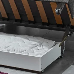 Couch mit hochwertiger Faltmechanik - Schlaffunktion - Pure