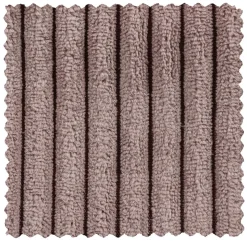 Couch Polsterhocker in Mauve Cord - Samorah