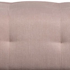 Couchhocker in Mauve Stoff - Grove