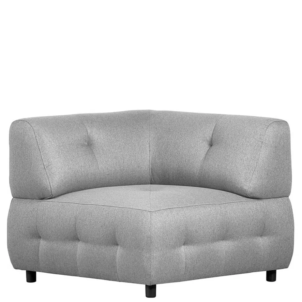 Couchmodul Ecke in Hellgrau meliert - Curtici