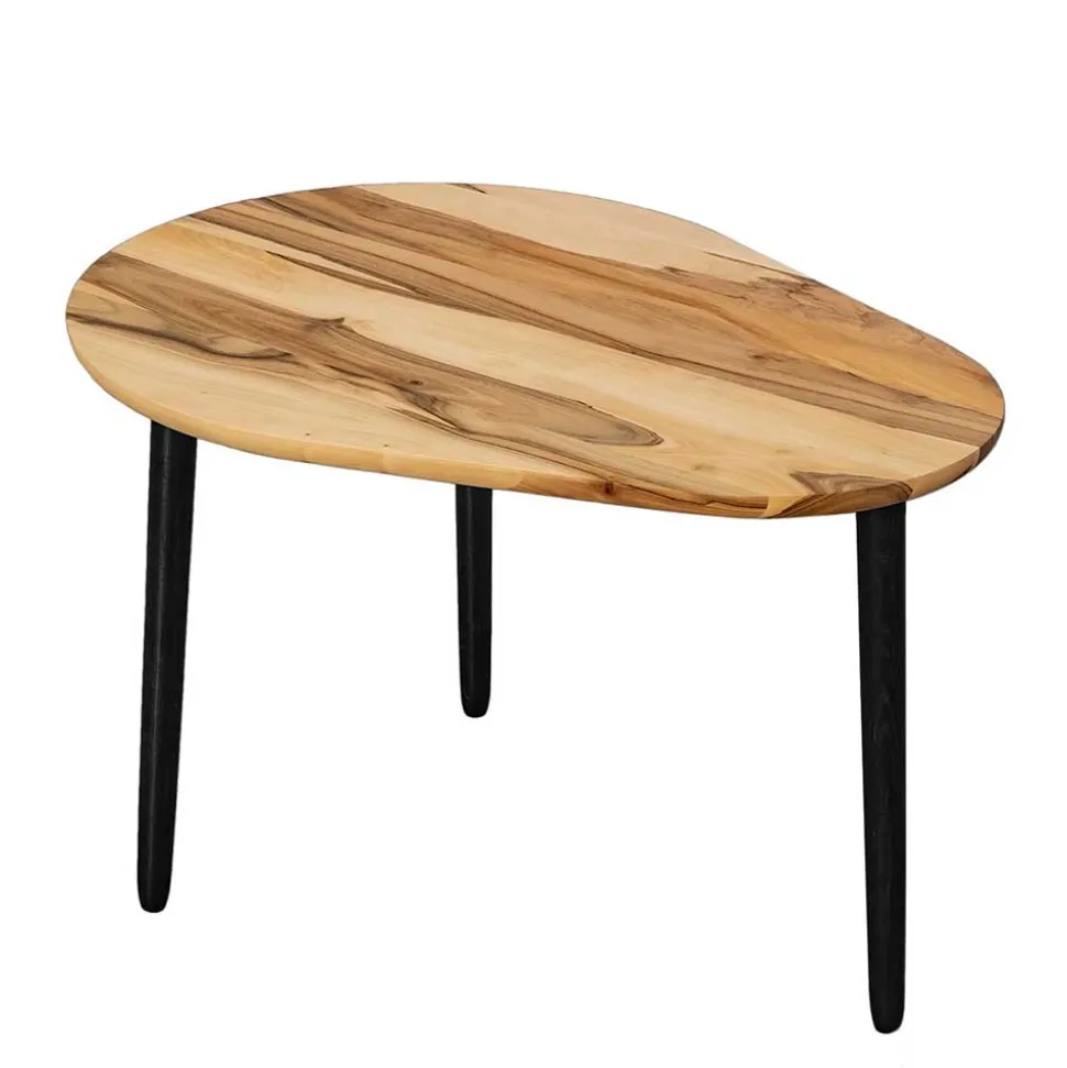 Couchtisch aus Massivholz Nussbaum - Continento