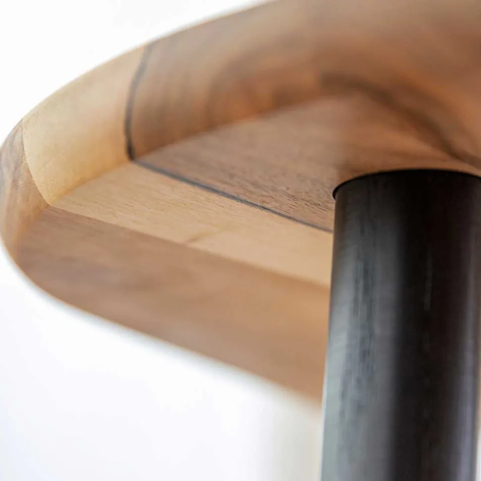 Couchtisch aus Massivholz Nussbaum - Continento