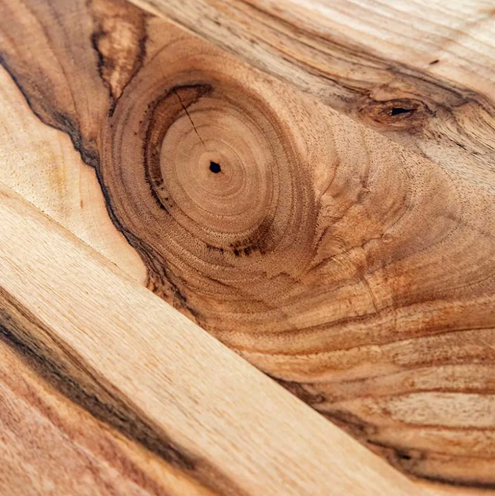 Couchtisch aus Massivholz Nussbaum - Continento