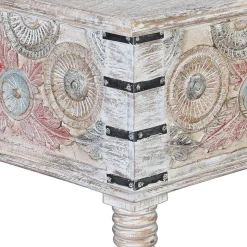 Couchtisch Truhe in White Wash - Pescara