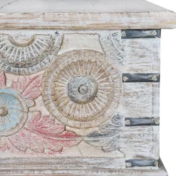 Couchtisch Truhe in White Wash - Pescara