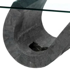 Couchtisch Varagosta aus Stein und Glas