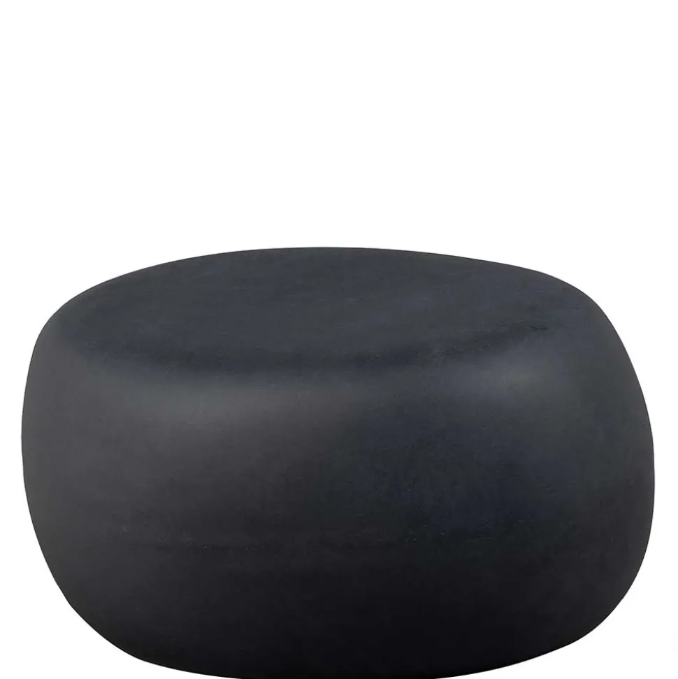 Couchtische aus Tonfaser in Anthrazit - Elhan (zweiteilig)