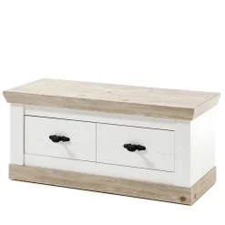 Country Flurbank mit 2 Schubladen - Nedita